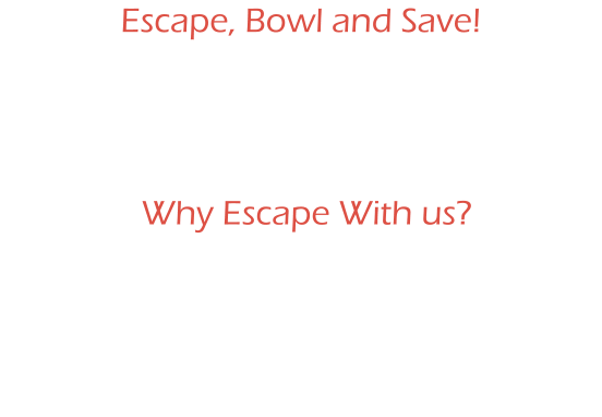 Why Escape With us? Fun Night Out Birthday Parties Special Events Corporate Outings Bowling Option Available Hall of Fame Lounge Food Menu Available Located just 15 minutes from Hershey! Located inside a family frienldy facility. Escape, Bowl and Save!  The perfect night out! Harrisburg Escape Rooms is proud to be partnered with ABC East Lanes! Enjoy an offer that’s right up your alley courtesy of Harrisburg Escape Rooms & ABC East Lanes.