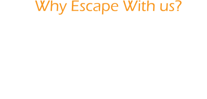Why Escape With us? Fun Night Out Birthday Parties Special Events Corporate Outings Bowling Option Available Hall of Fame Lounge Food Menu Available Located just 15 minutes from Hershey! Located inside a family frienldy facility.