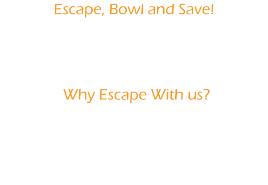 Why Escape With us? Fun Night Out Birthday Parties Special Events Corporate Outings Bowling Option Available Hall of Fame Lounge Food Menu Available Located just 15 minutes from Hershey! Located inside a family frienldy facility. Escape, Bowl and Save!  The perfect night out! Harrisburg Escape Rooms is proud to be partnered with ABC East Lanes! Enjoy an offer that’s right up your alley courtesy of Harrisburg Escape Rooms & ABC East Lanes.