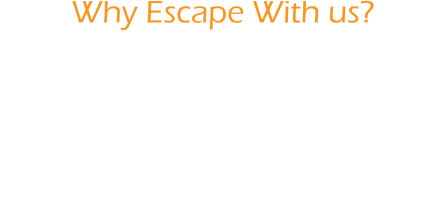 Why Escape With us? Fun Night Out Birthday Parties Special Events Corporate Outings Bowling Option Available Hall of Fame Lounge Food Menu Available Located just 15 minutes from Hershey! Located inside a family frienldy facility.