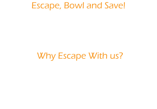 Why Escape With us? Fun Night Out Birthday Parties Special Events Corporate Outings Bowling Option Available Hall of Fame Lounge Food Menu Available Located just 15 minutes from Hershey! Located inside a family frienldy facility. Escape, Bowl and Save!  The perfect night out! Harrisburg Escape Rooms is proud to be partnered with ABC East Lanes! Enjoy an offer that’s right up your alley courtesy of Harrisburg Escape Rooms & ABC East Lanes.